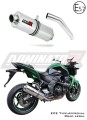Auspuff Schalldämpfer DOMINATOR homologiert OV passend für Kawasaki Z750 2007  2012 5