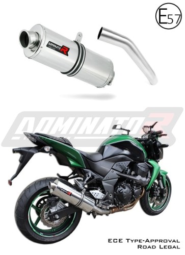 wydech tłumik DOMINATOR Homologowany Owalny pasujący do motocykla Kawasaki Z750 2007 - 2012 5