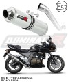 wydech tłumik DOMINATOR Homologowany Okrągły pasujący do motocykla Kawasaki Z750 2004 - 2006 6