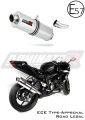 wydech tłumik DOMINATOR Homologowany Owalny pasujący do motocykla Kawasaki ZX6R 636 2009 - 2020 5