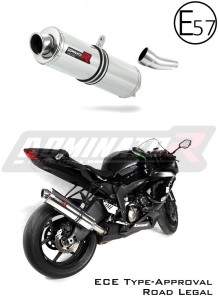 Kawasaki ZX6R 636 2009 - 2020 EU Homologiert genehmigt Schalldämpfer Auspuff ST