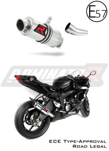 Kawasaki ZX6R 636 2009 - 2020 EU Homologiert genehmigt Schalldämpfer Auspuff GP1