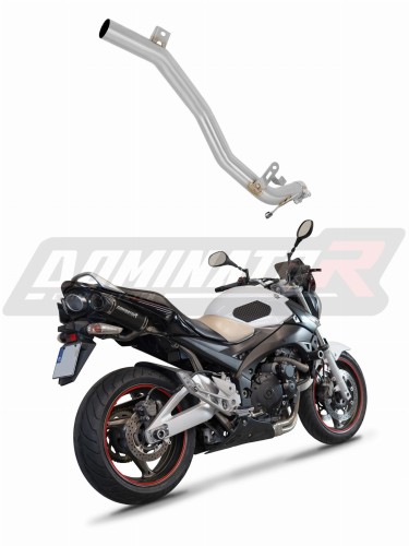 decat Mittelschalldämpfer DOMINATOR Mid Pipe passend für GSR 600 2006  2011