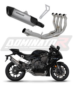 YZF R1 1000 RN32 2015 - 2016 Titan Auspuffanlagen Schalldämpfer HP6 + dB killer