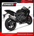 kompletny układ wydechowy z tłumikiem DOMINATOR Tytanowy Full System HP6 pasujący do motocykla YZF R1 1000 RN65 2020 - 2024 4