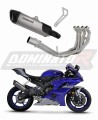 kompletny układ wydechowy z tłumikiem DOMINATOR Tytanowy Full System HP6 pasujący do motocykla Yamaha YZF R6 2017 - 2023 5