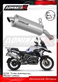 exhaust muffler DOMINATOR homologated road legal titanium P7 fits to BMW R1200GS Adventure 2013  2018
