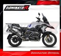exhaust muffler DOMINATOR homologated road legal BLACK P7 fits to BMW R1250GS 2018  2020 5