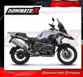 exhaust muffler DOMINATOR homologated road legal titanium P7 fits to BMW R1250GS 2018  2020 4