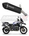 Auspuff Schalldämpfer DOMINATOR homologiert schwarz HP7 passend für BMW R1200GS 2013  2018