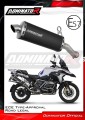 Auspuff Schalldämpfer DOMINATOR homologiert schwarz P7 passend für BMW R1200GS 2013  2018