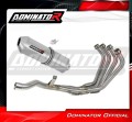 komplette Auspuffanlage mit Schalldämpfer DOMINATOR Full System OVR passend für YAMAHA XJ 6N S F 2009  2016