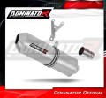 Auspuff Schalldämpfer DOMINATOR OVR passend für Piaggio MP3 500 2008  2022 2