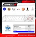 PIAGGIO MP3 500 EXHAUST Muffler Auspuff Sportauspuff Silencer Echappement Silencieux Scarico Scarichi Escape Wydech Tłumik OVR Dominator Exhaust System 1