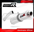 Auspuff Schalldämpfer DOMINATOR rund passend für BMW F650GS 2000  2003