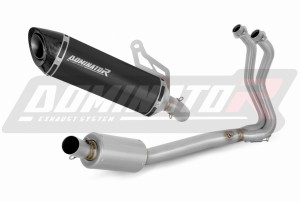 Kawasaki Z400 2018-2023 Auspuffanlagen Schalldämpfer HP8 BLACK + dB killer