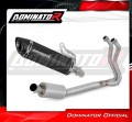 komplette Auspuffanlage mit Schalldämpfer DOMINATOR Full System HP8 schwarz passend für Kawasaki Z400 2018  2023 2