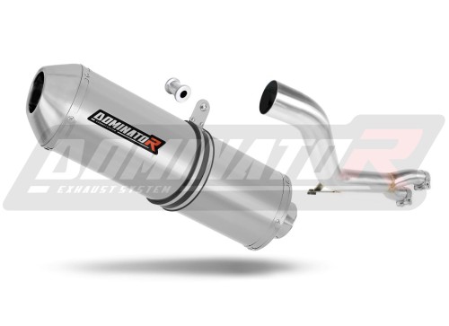 Auspuff Schalldämpfer DOMINATOR OVR passend für HONDA NT 650 V DEAUVILLE RC47 1998  2005