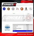 BMW F650ST EXHAUST Muffler Auspuff Sportauspuff Silencer Echappement Silencieux Scarico Scarichi Escape Wydech Tłumik OVR Dominator Exhaust System 1