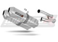 Auspuff Schalldämpfer DOMINATOR OVR passend für YAMAHA XJR 1200 1995  1998 3