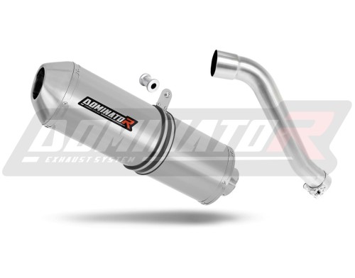 Auspuff Schalldämpfer DOMINATOR OVR passend für Honda XL 650 V TRANSALP 2001  2007