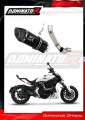 Auspuff Schalldämpfer DOMINATOR HP5 schwarz passend für Ducati XDiavel S 2016  2021