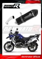 wydech tłumik DOMINATOR Homologowany HP7 CZARNY pasujący do motocykla BMW R1200GS Adventure 2004 - 2009 2