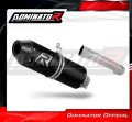 wydech tłumik DOMINATOR MX2 CZARNY pasujący do motocykla Suzuki DR 650 R / RU / S 1990 - 1995 2