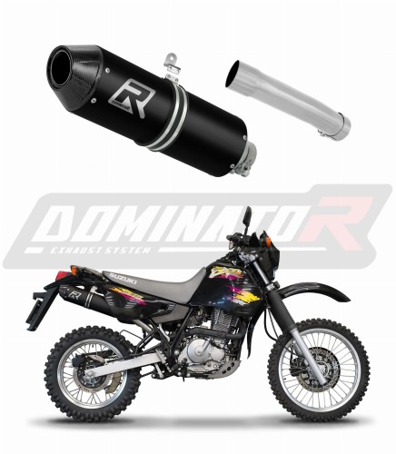 wydech tłumik DOMINATOR MX2 CZARNY pasujący do motocykla Suzuki DR 650 R / RU / S 1990 - 1995 6