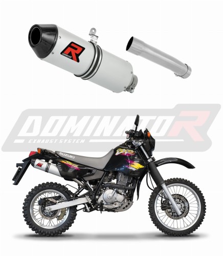 Auspuff Schalldämpfer DOMINATOR MX2 passend für Suzuki DR 650 R / RU / S 1990  1995