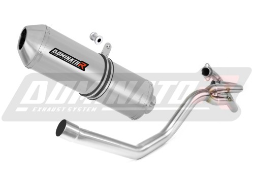 Auspuff Schalldämpfer DOMINATOR OVR passend für Yamaha XT 660 R 2004  2016