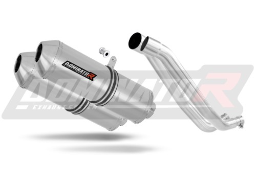 Auspuff Schalldämpfer DOMINATOR OVR passend für Yamaha XT 660 R 2004  2016