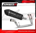 komplette Auspuffanlage mit Schalldämpfer DOMINATOR Full System HP7 schwarz passend für Benelli TRK 702 / TRK 702X 2023  2024 2