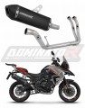 komplette Auspuffanlage mit Schalldämpfer DOMINATOR Full System HP7 schwarz passend für Benelli TRK 702 / TRK 702X 2023  2024 5