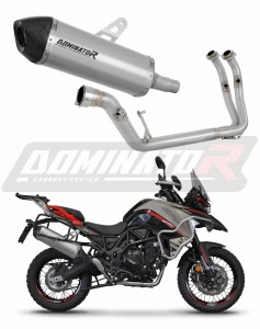 Benelli TRK 702 / TRK 702X 2023 - 2024 Auspuffanlagen Schalldämpfer Titan HP7 + dB killer