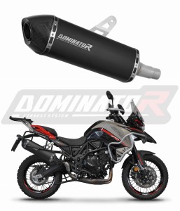 Benelli TRK 702 / TRK 702X 2023 - 2024 Schalldämpfer Auspuff HP7 BLACK + dB killer