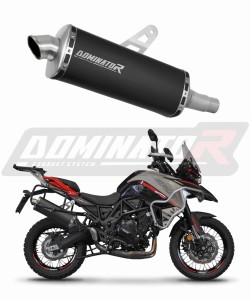 Benelli TRK 702 / TRK 702X 2023 - 2024 Schalldämpfer Auspuff P7 BLACK + dB killer
