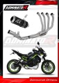 kompletny układ wydechowy z tłumikiem DOMINATOR Full System GP CZARNY pasujący do motocykla Kawasaki Z 900 2017 - 2019 2