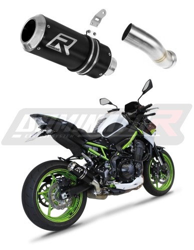 exhaust muffler DOMINATOR GP BLACK fits to Kawasaki Z 900 A2 2017  2019