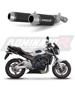 Suzuki GSR 600 2006 - 2011 Schalldämpfer Auspuff OV G2 BLACK + dB killer