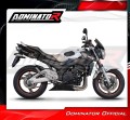 Auspuff Schalldämpfer DOMINATOR OV G2 schwarz passend für Suzuki GSR 600 2006  2011 5