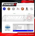 Yamaha TDM 850 Right Side 1996 - 2001 EXHAUST Yamaha Muffler Auspuff Sportauspuff Silencer Echappement Silencieux Scarico Scarichi Escape Wydech Tłumik OVR DOMINATOR 1