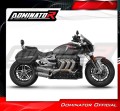exhaust muffler DOMINATOR titanium HP8 fits to TRIUMPH ROCKET 3 GT 2019  2024 5