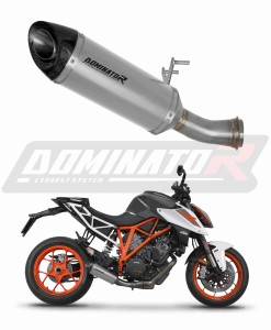 KTM 1290 SUPER Duke / R 2014 - 2016 Schalldämpfer Auspuff Titan HP8 Low Level + dB killer