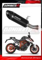 Auspuff Schalldämpfer DOMINATOR HP8 schwarz Low Level passend für KTM 1290 SUPER Duke / R 2014  2016 2