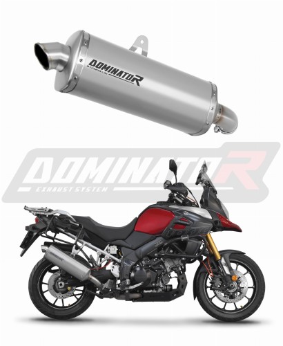 Auspuff Schalldämpfer DOMINATOR Titan P7 passend für Suzuki DL 1000 VStrom 2014  2016
