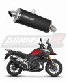 wydech tłumik DOMINATOR P7 CZARNY pasujący do motocykla Suzuki DL 1000 V-Strom 2014 - 2016