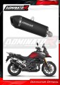 Auspuff Schalldämpfer DOMINATOR HP7 schwarz passend für Suzuki DL 1000 VStrom 2014  2016 2