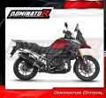 Auspuff Schalldämpfer DOMINATOR P7 schwarz passend für Suzuki DL 1000 VStrom 2014  2016 4