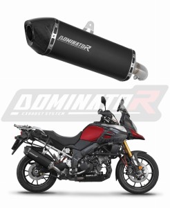 Suzuki DL 1000 V-Strom 2017 - 2020 Schalldämpfer Auspuff HP7 BLACK + dB killer